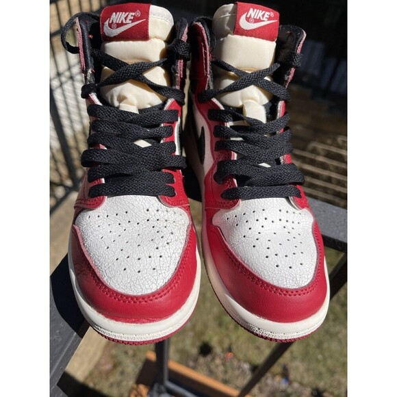 Air Jordan 1 High OG “Lost And Found” PS Size 2Y FD1412-612 Preowned (No Box) - Picture 3 of 11